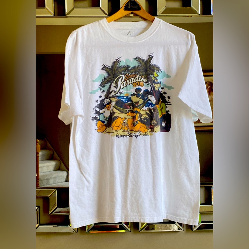 DISNEY WORLD EXCELLENT Sz L T-Shirt! Purchased in DisneyWorld.👍👍👍